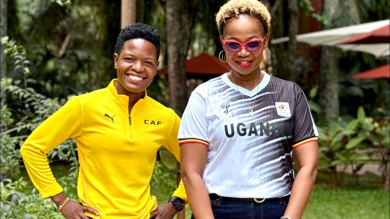 Meet SHAMIRA NABADDA the Ugandan female referee who showed her ex-boyfriend a red card on the pitch
