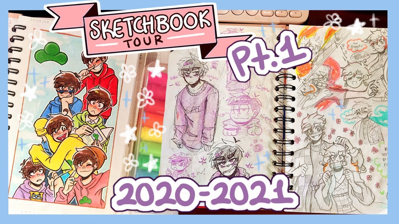 POR FIN ☆ Sketchbook Tour 2 (2020-2021) PARTE 1