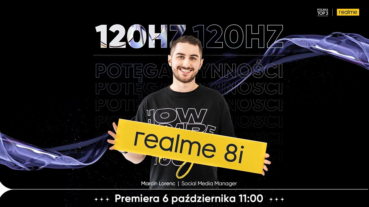 Premiera realme 8i | Potęga Płynności