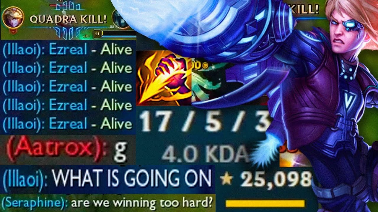 This 10 year old Ezreal Jungle build will get you reported