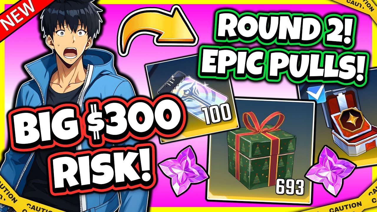 CRAZY PULLS! EPIC $300 GAMBLE ROUND 2! JIGGLE METHOD WORKS?! INSANE RNG! [Solo Leveling: Arise]
