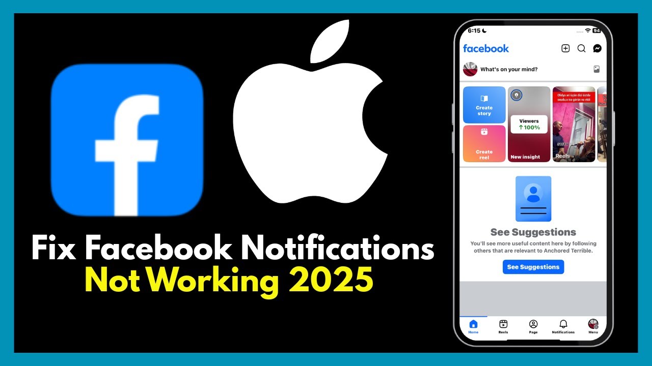 Fix Facebook Notifications Not Working 2025 📢 | Facebook Notification Problem Solved