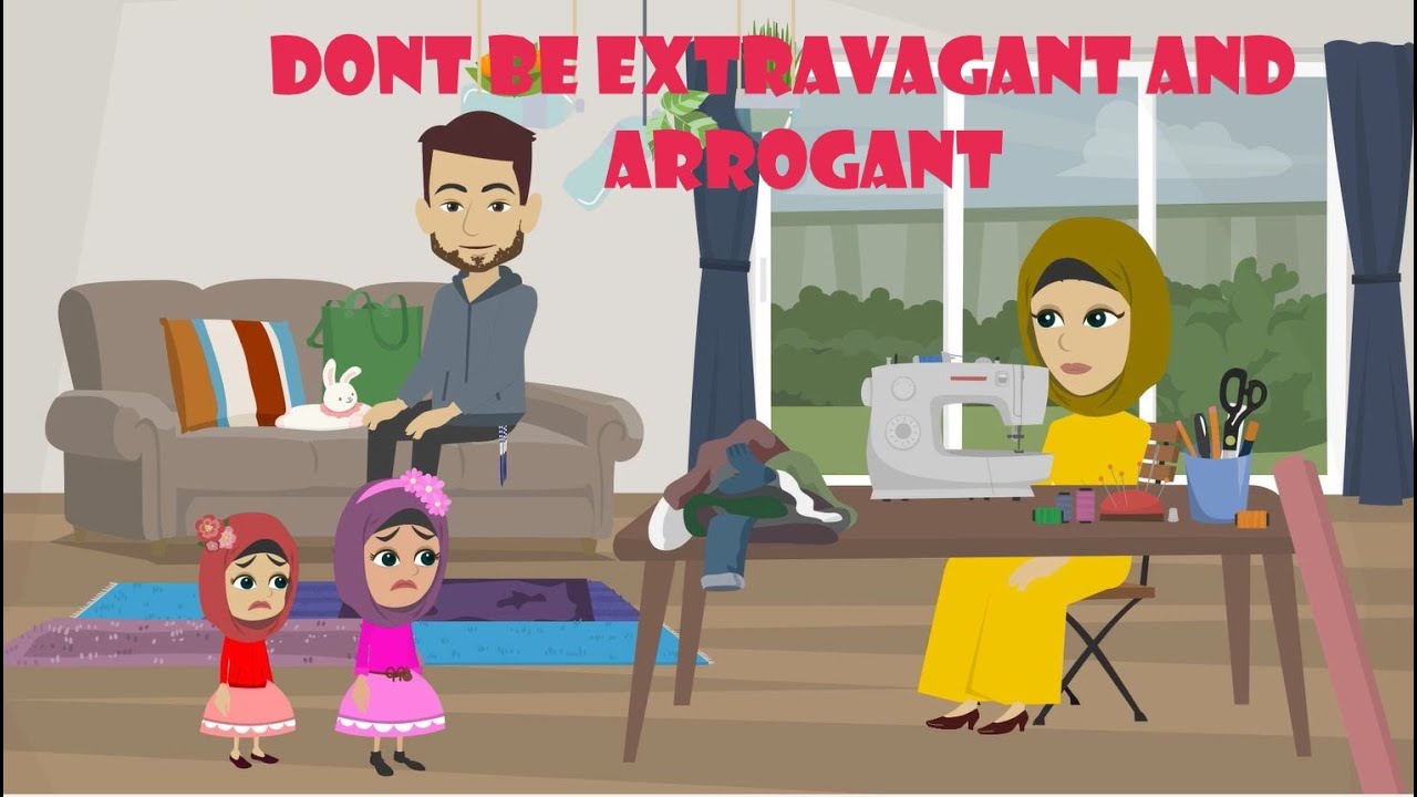Dont be Extravagant and Arrogant | Quran and Hadith for Kids #islam #quran #hadith