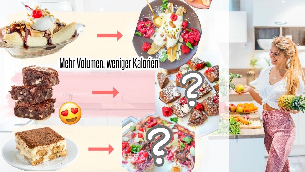 Ungesund wird gesund #3 I Tiramisu, Eis, Brownies, Banana Split I Diät, abnehmen