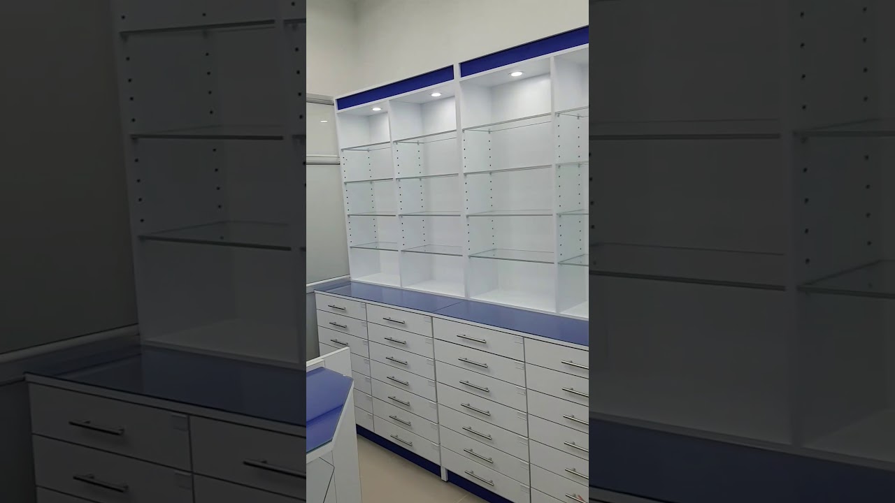Muebles para farmacias y droguerias