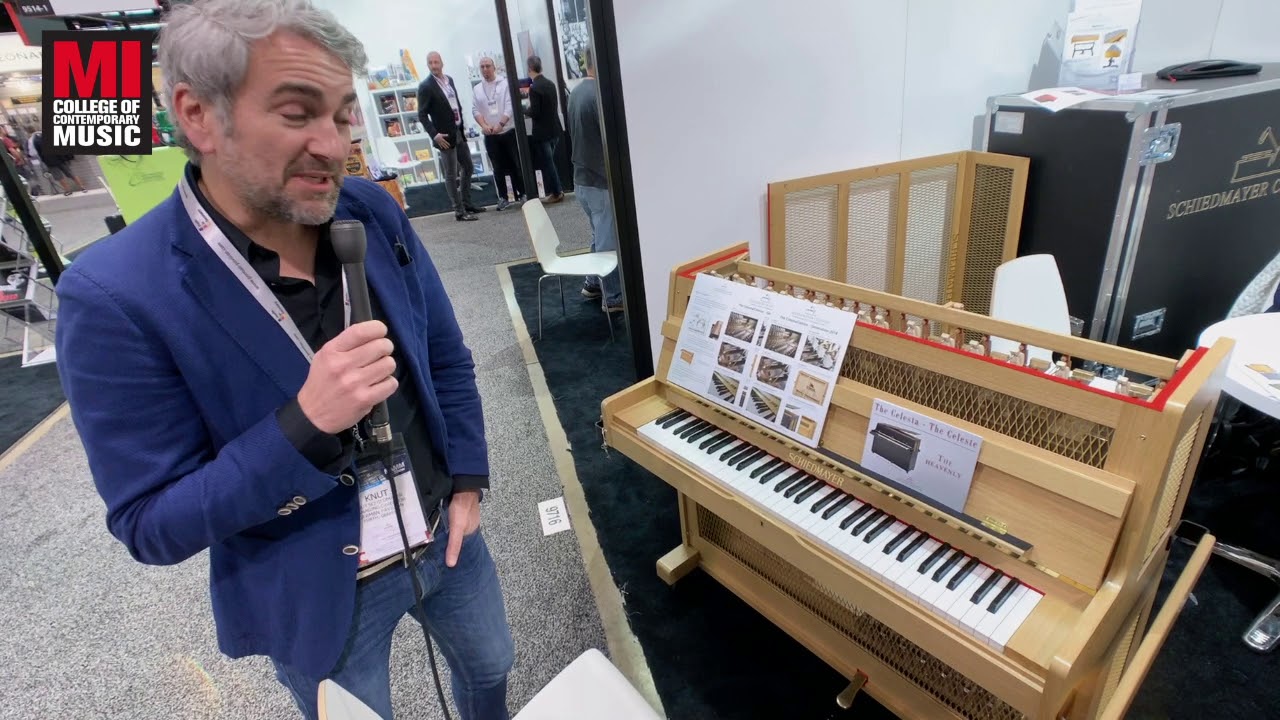 Schiedmayer Celesta Piano | Harry Potter Song | Winter NAMM 2019