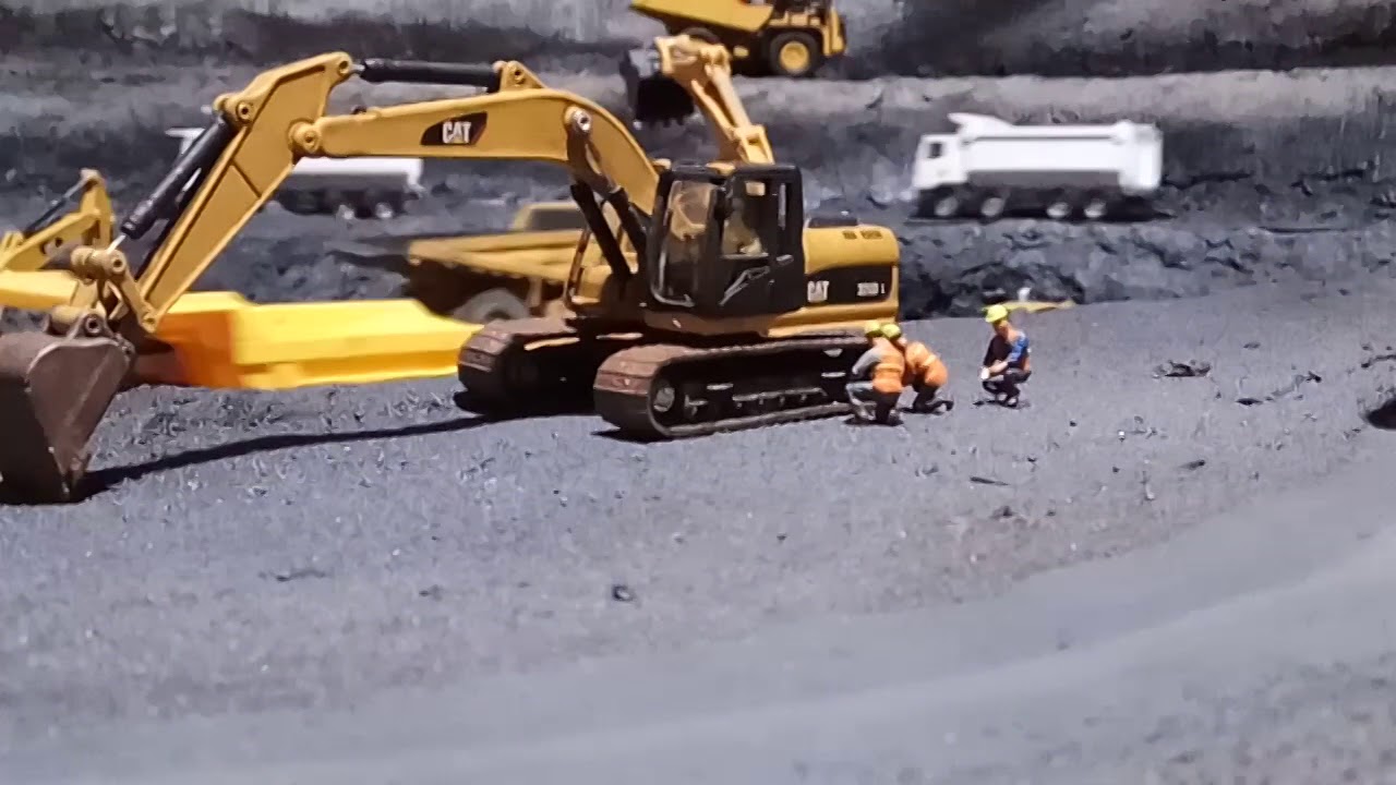 HO Scale Mining Diorama