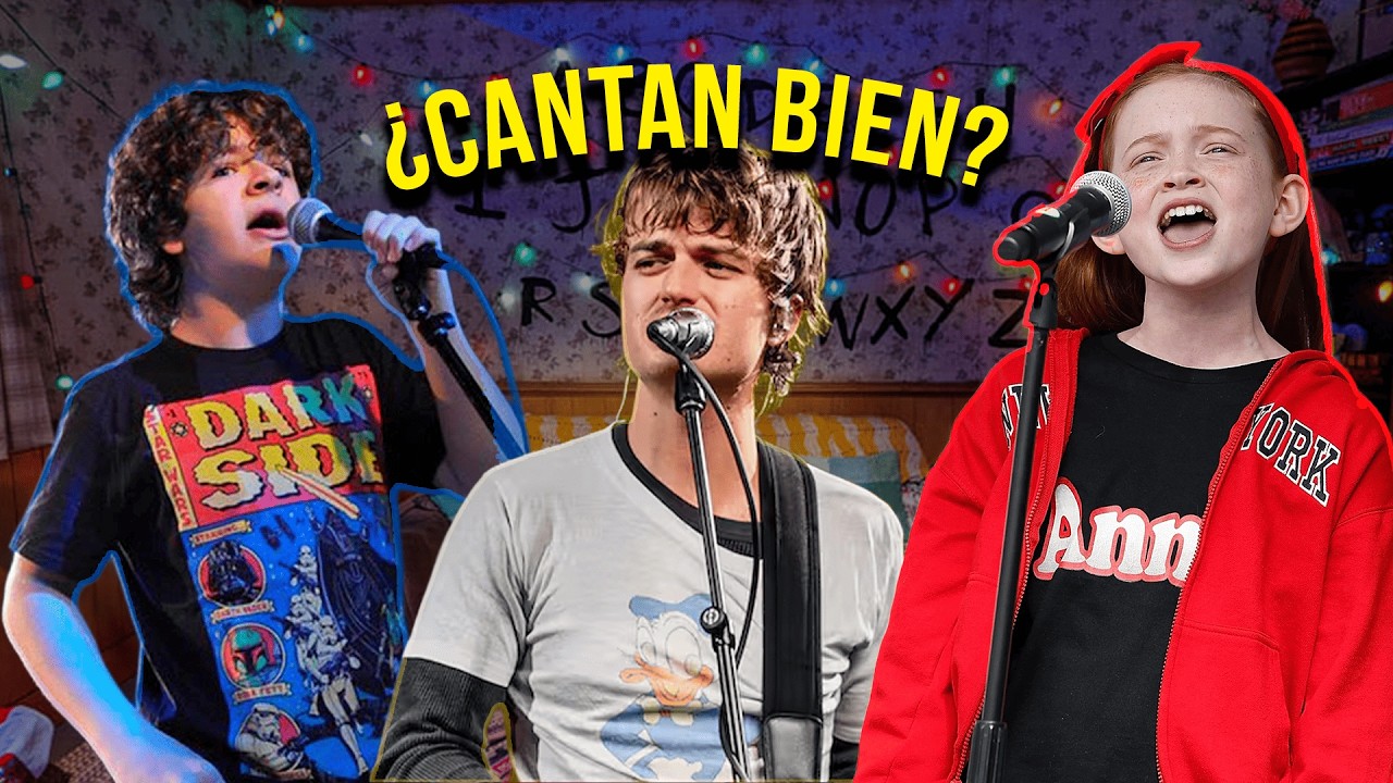 La carrera musical 🎧📻 de los actores de STRANGER THINGS 🎤🎧