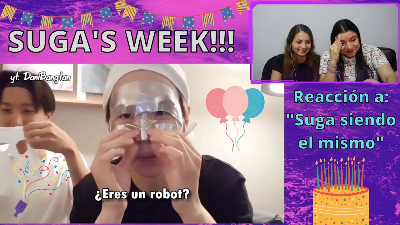 Suga's week!! Reaccionando a SUGA SIENDO EL MISMO  - HB SUGA!!