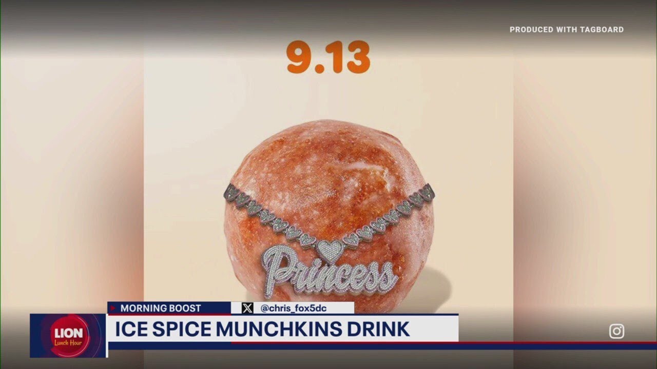 Ice Spice's newest collab with Dunkin'... and Ben Affleck