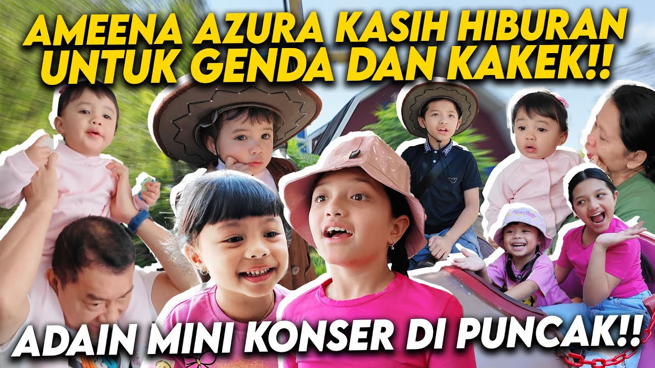 TAK DISANGKA AMEENA AZURA NYANYIKAN LAGU INI!! HIBUR ASHANTY DAN ANANG DI PUNCAK!!