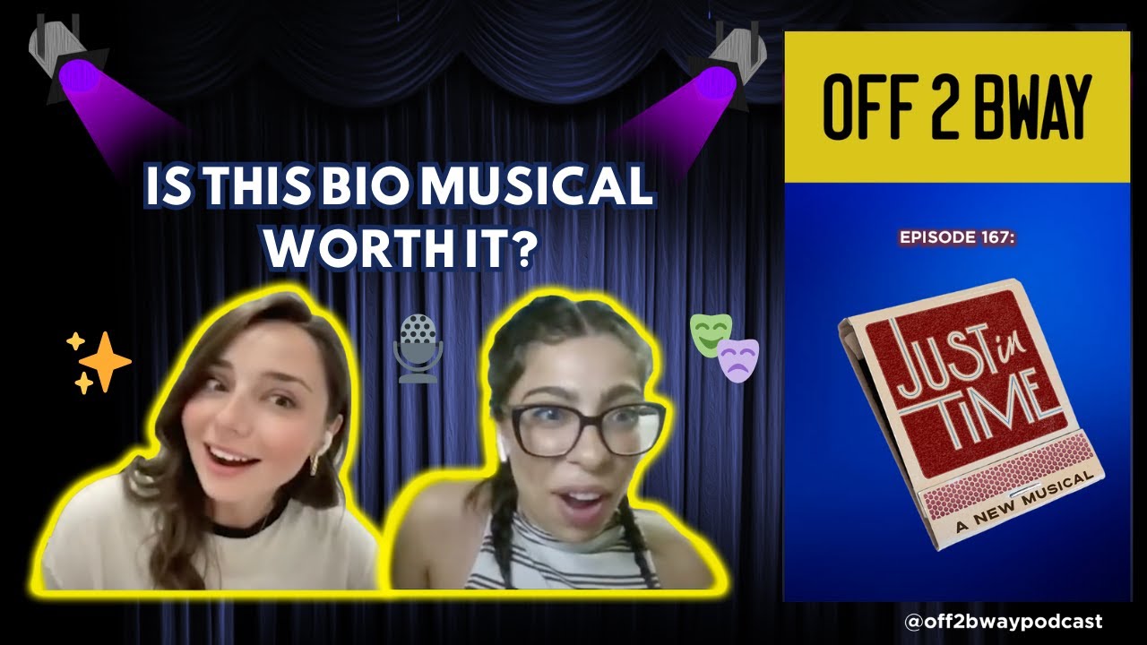 Can Jonathan Groff change our minds about bio musicals?? | Just in Time Review - Episode 167