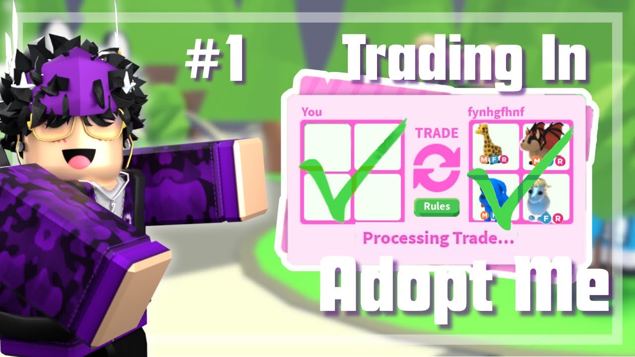 Adopt me trading MONTAGE #1!