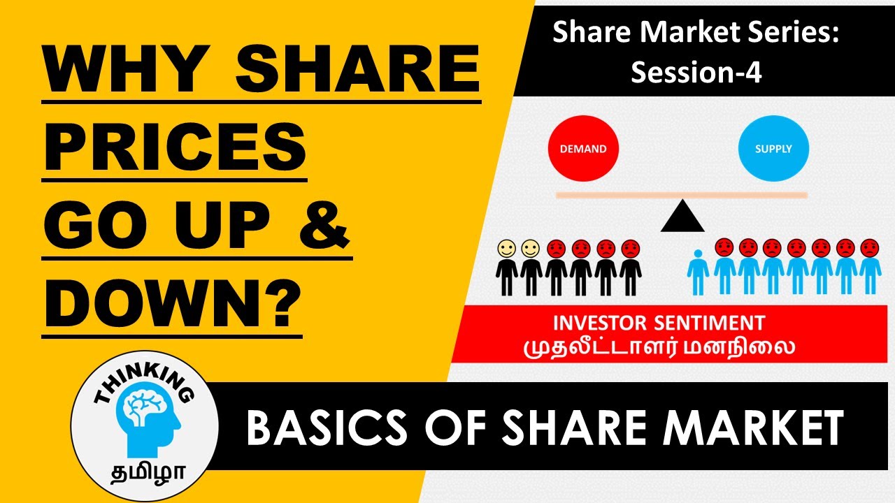 Why Share prices go UP and DOWN? Tamil | Share market series | Session 4