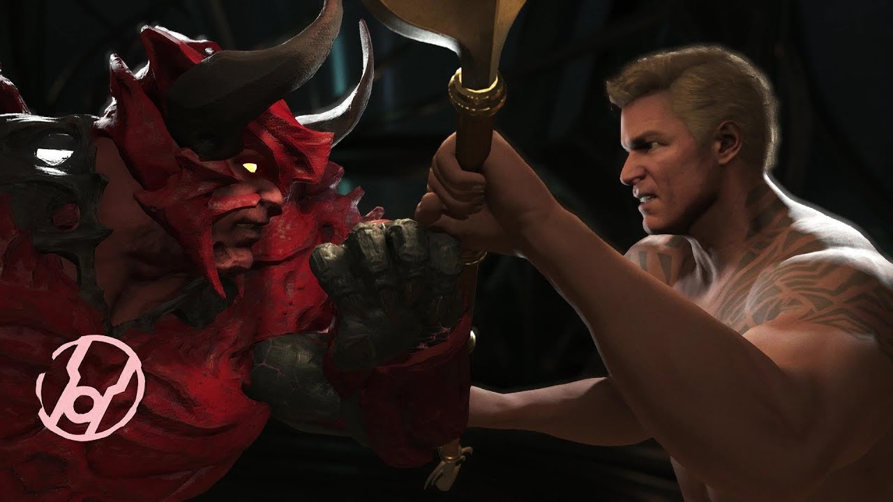 Injustice 2 : Atrocitus Vs Aquaman - All Intro/Outros, Clash Dialogues, Super Moves