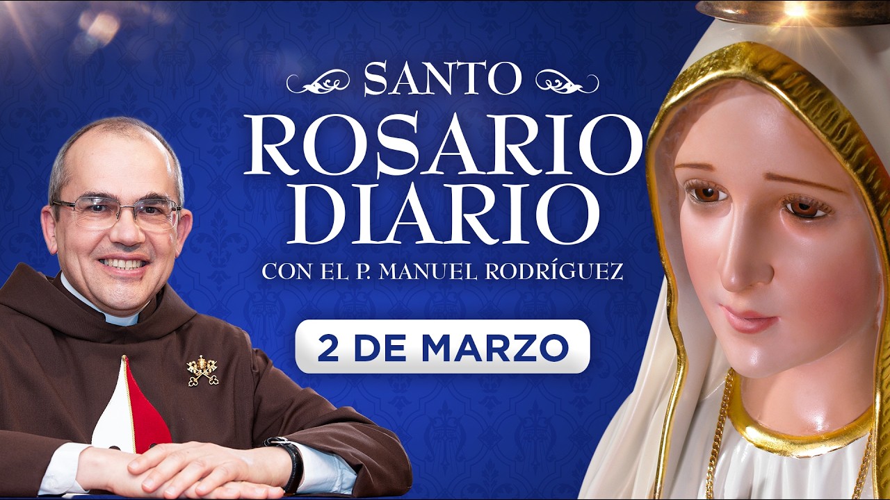 Santo Rosario Diario | Lunes 2 de marzo - Misterios gozosos #rosario