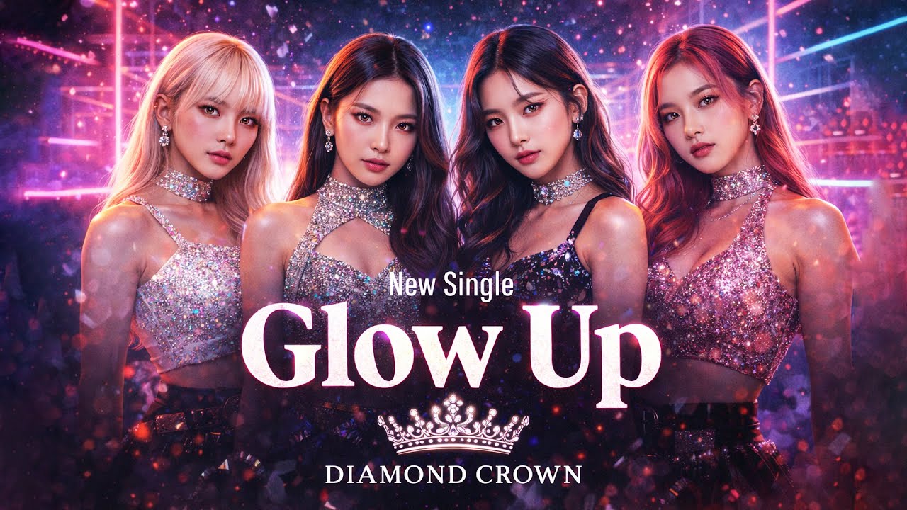 Glow Up - Diamond Crown (Official Music Video) #explore #song #kpop