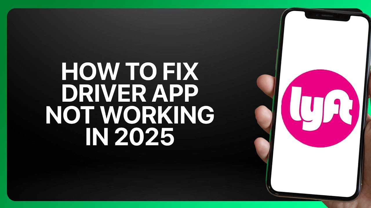 How To Fix Lyft Driver App Not Working in ! Tutorial
