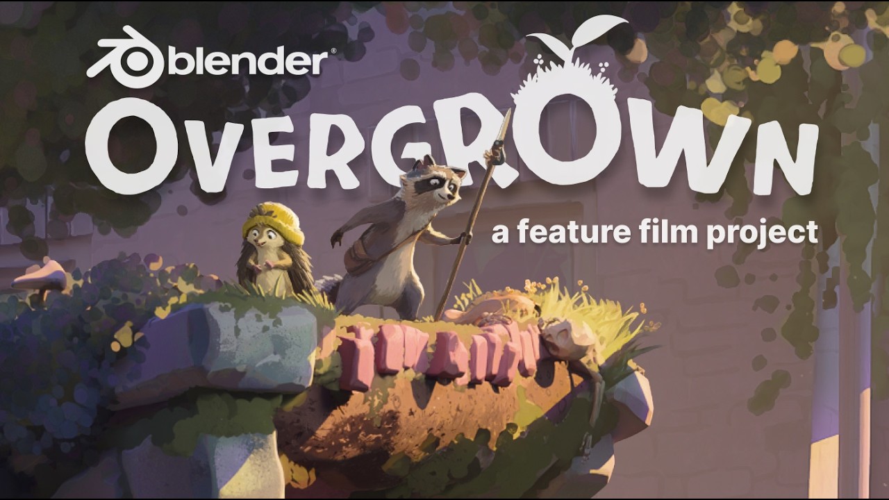 OVERGROWN: полнометражный анимационный проект Blender Studio