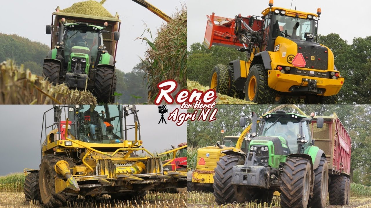2019 | Mais Hakselen | JCB 418s | Loonbedrijf Vonder | New Holland fx40 | Deutz | NL |