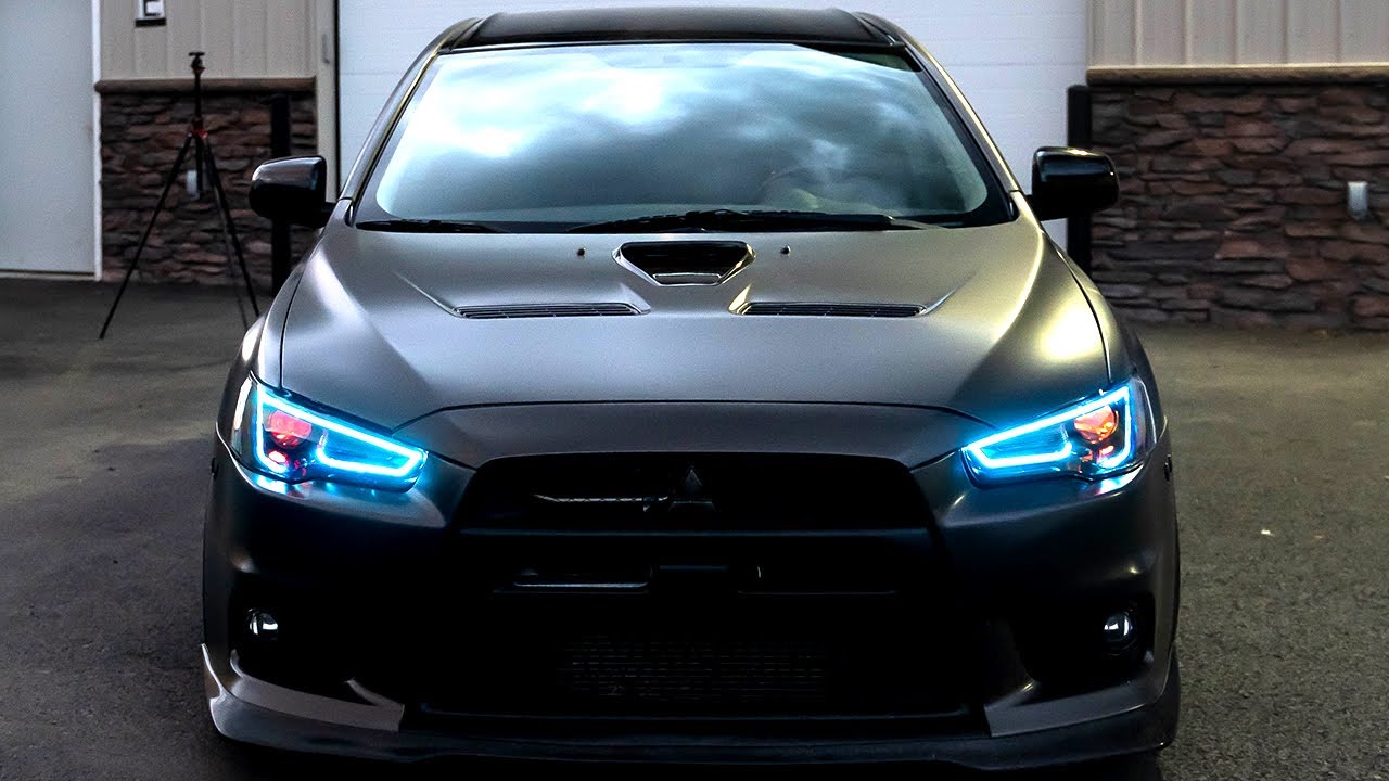 Building The Perfect Evo X Headlights!