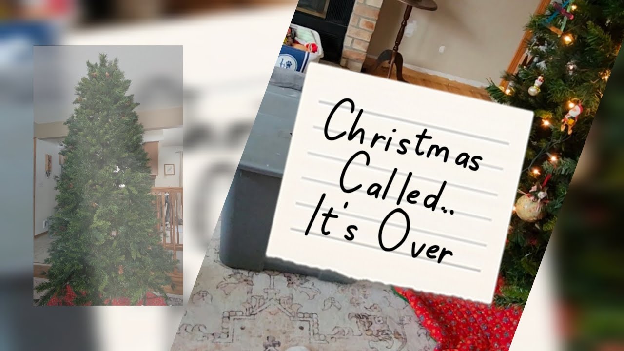 Taking down Christmas 