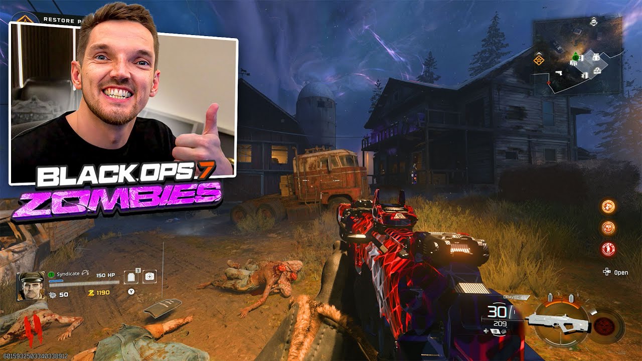 Black Ops 7 Zombies MAX LEVEL Gameplay Live w/Syndicate!