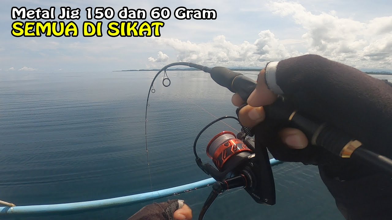 MANTAP - Sampai Ngos-ngosan Jigging Di Kedalaman 150 Meter