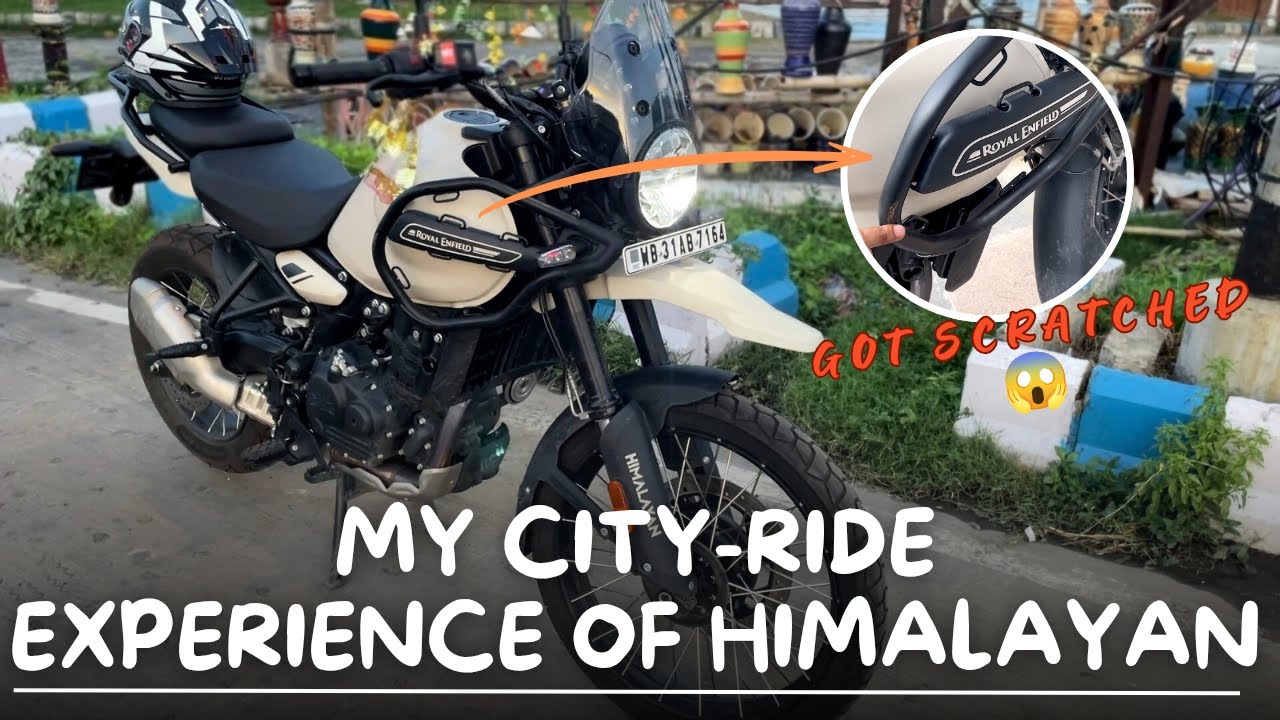 Naya Bike Gir Gaya 🥹 | 2025 New Himalayan 450 City Ride REVIEW In Treaffic | How it feels in city