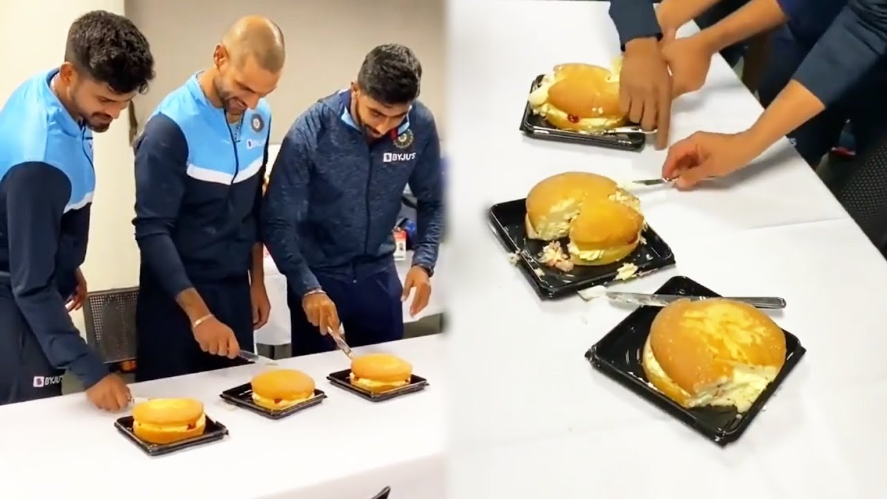 Birthday Celebration of Shikhar Dhawan, Shreyas Iyer & Jasprit Bumrah | India tour of Australia 2020