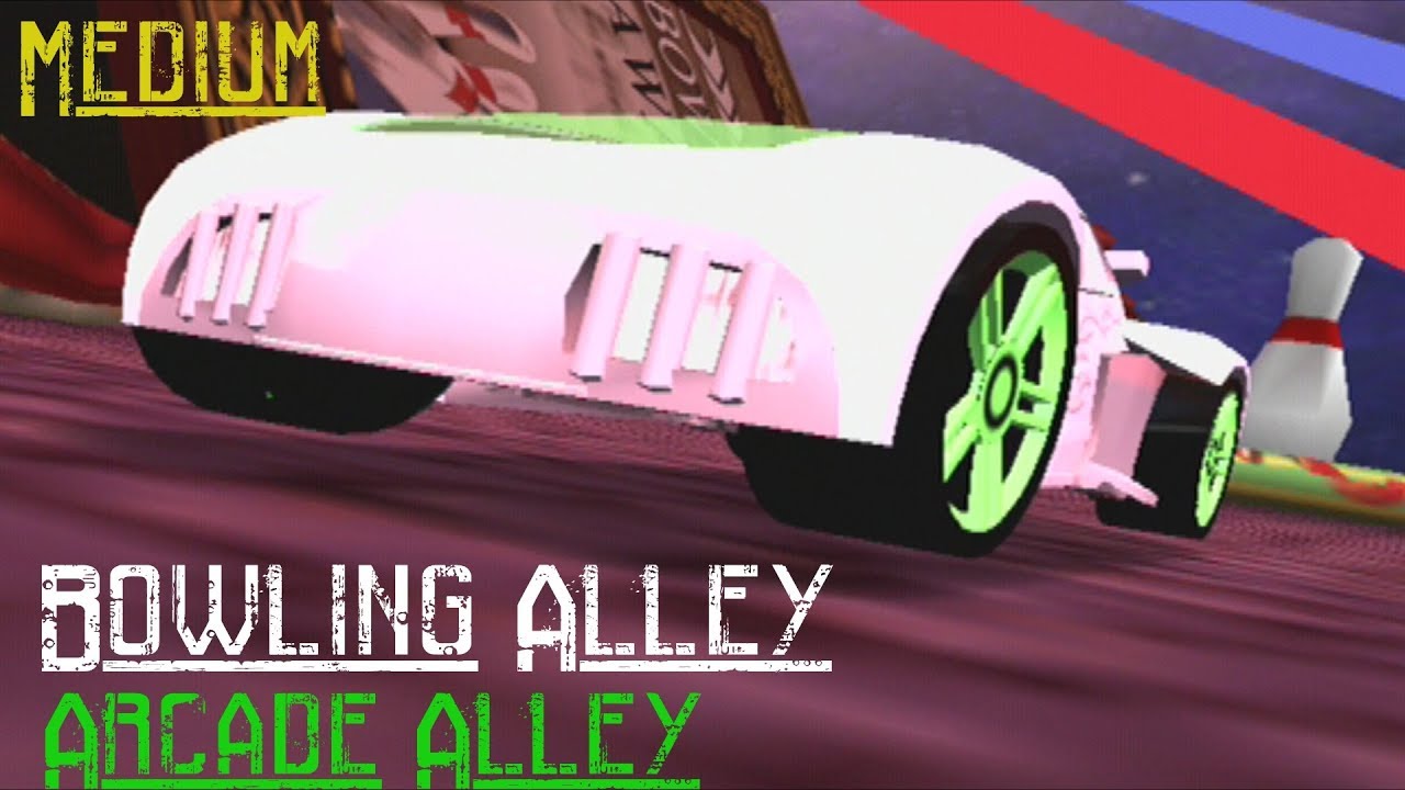 Hot Wheels: Beat That! Bowling Alley: Quickrace: Arcade Alley (Medium)