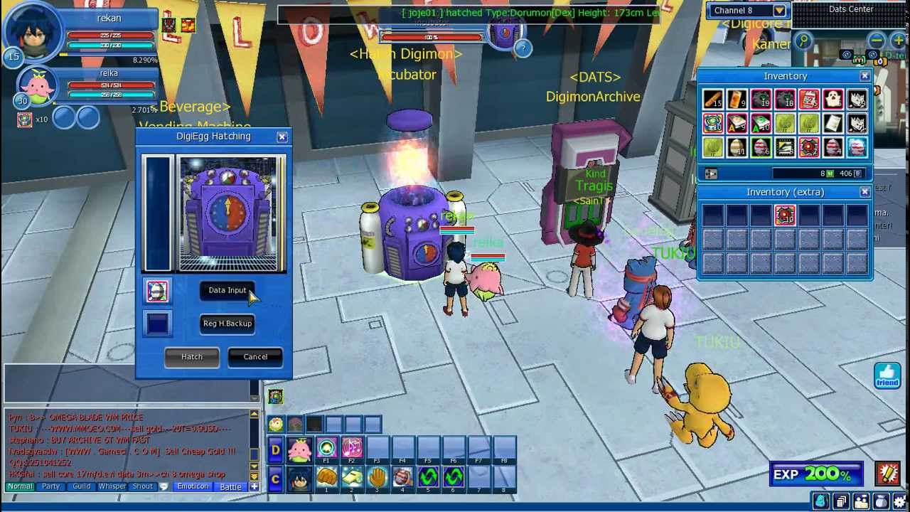 DMO Hatching Starmon 4/5 [HD]