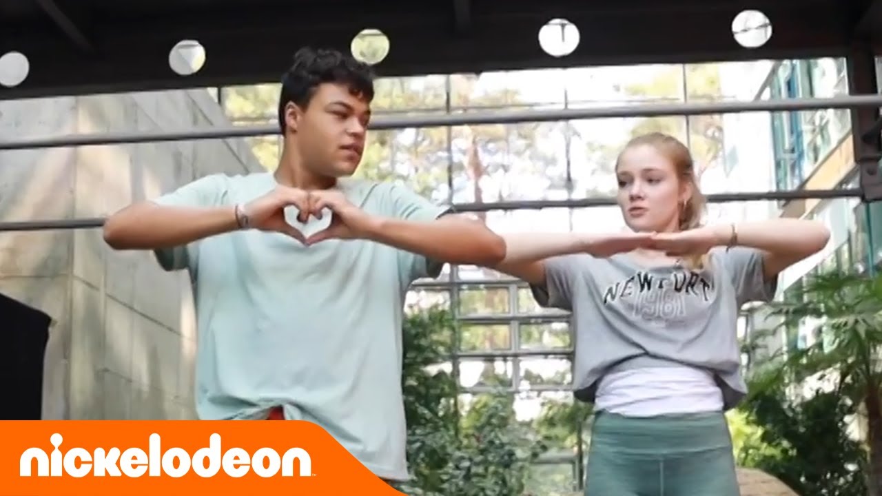 Tanztutorial mit Chiara & Malcom (Greta & Rocco) | Spotlight BTS | Nickelodeon Deutschland