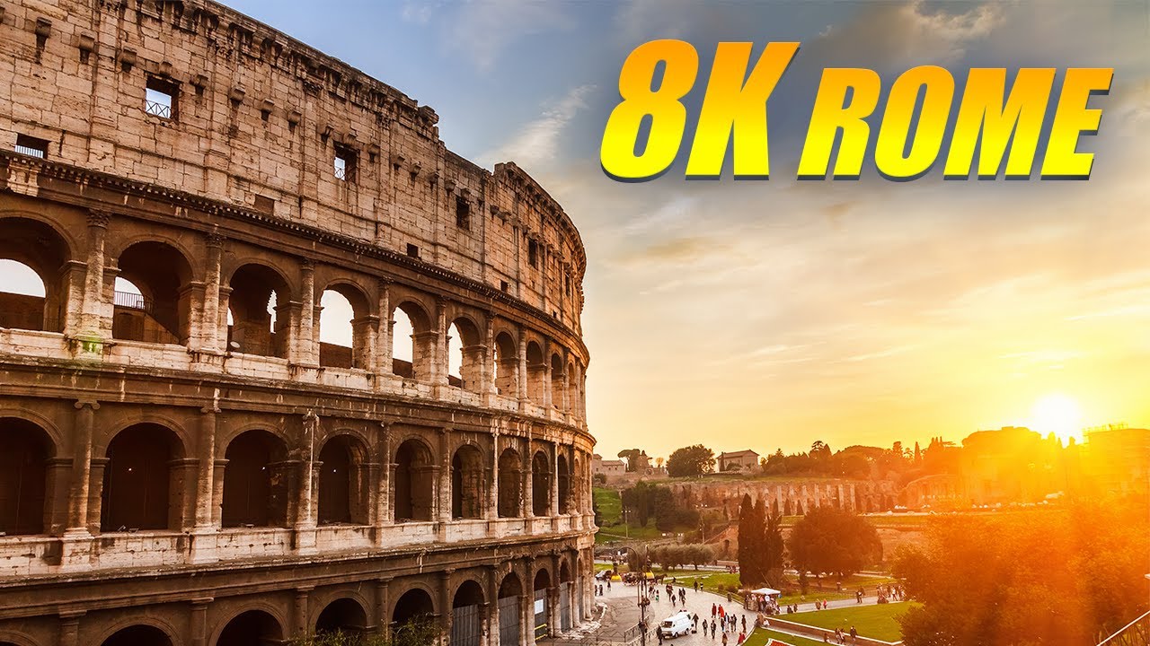 Rome, Italy 8K HDR 60FPS DEMO