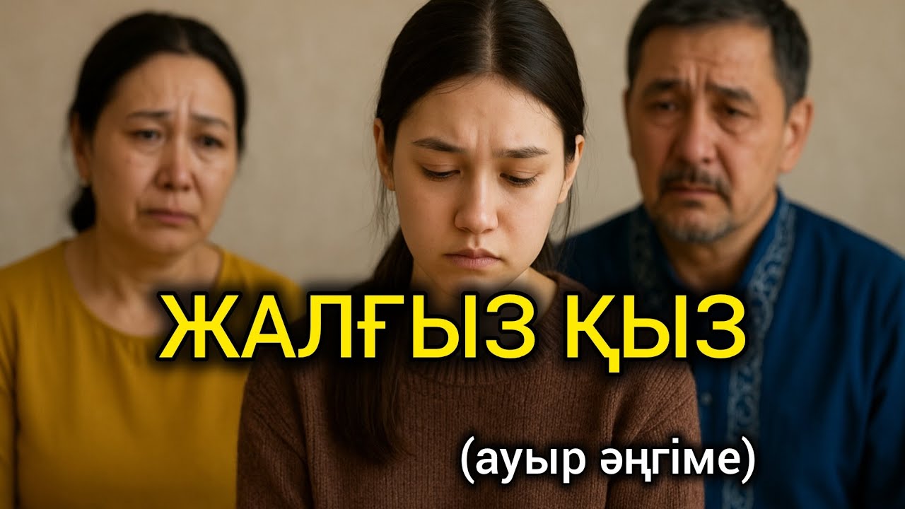 😥 ЖАЛҒЫЗ ҚЫЗ. Ауыр әңгіме #болғаноқиға #әсерліәңгіме