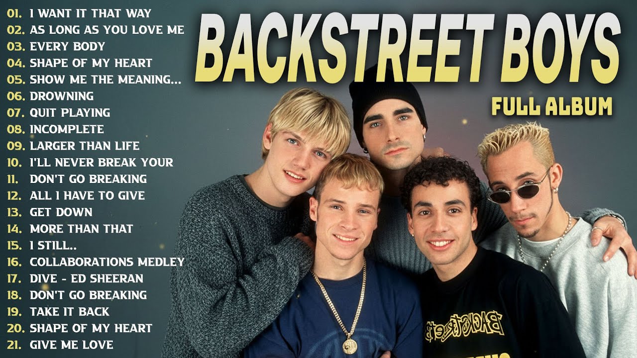 Backstreet Boys Love Songs Full Album 2025 || Backstreet Boys Greatest Hits Playlist