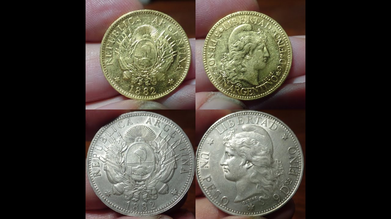 Золотые «архентино», серебряные «патаконы»: первая национальная чеканка АРГЕНТИНЫ (1881-1896 гг.)