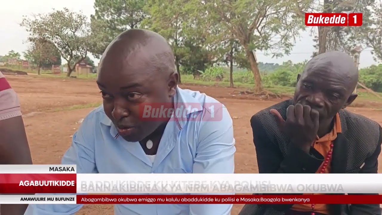 Agabuutikidde abagambibwa okkubwa mu kalulu baddukidde ku kitebe kya Poliisi baagala bwen