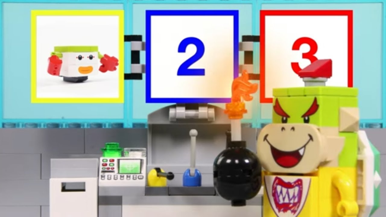 LEGO Experimental Bowser Jr. Macho Car | Billy Bricks | WildBrain en Francais