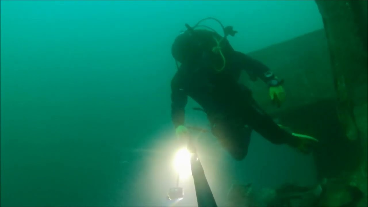 Tony's Adventures (ep.202) SCUBA Shipwreck Shingle (Mid & Stern) 21st August 2025