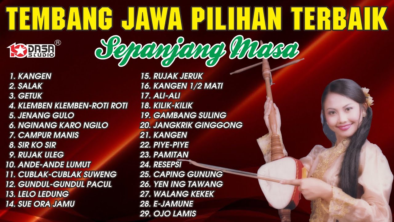 Tembang Jawa Pilihan Terbaik '' Sepanjang Masa
