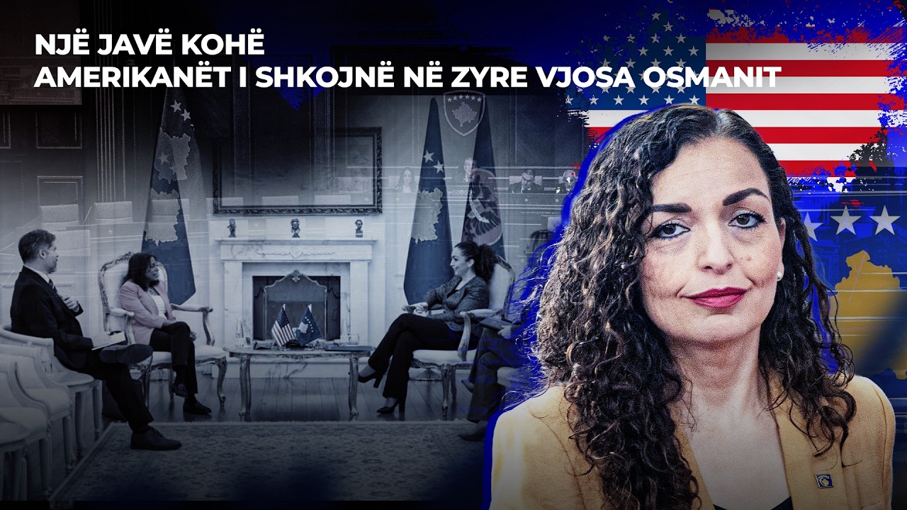 🔴 AMERIKANËT I SHKOJNË NË ZYRE VJOSA OSMANIT – A ËSHTË KANDIDATE PËR PRESIDENTE?  - FIVE