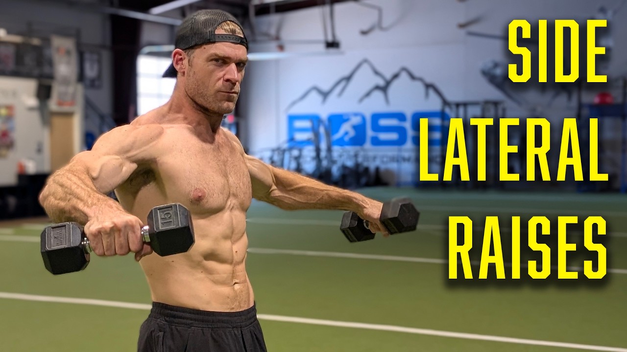 How To Perform Dumbbell Lateral Raises | Shoulders Exercise Tutorial