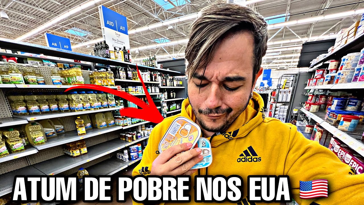 COMPREI E PROVEI OS ENLATADOS DE PEIXES (MAIS BARATO DOS EUA)