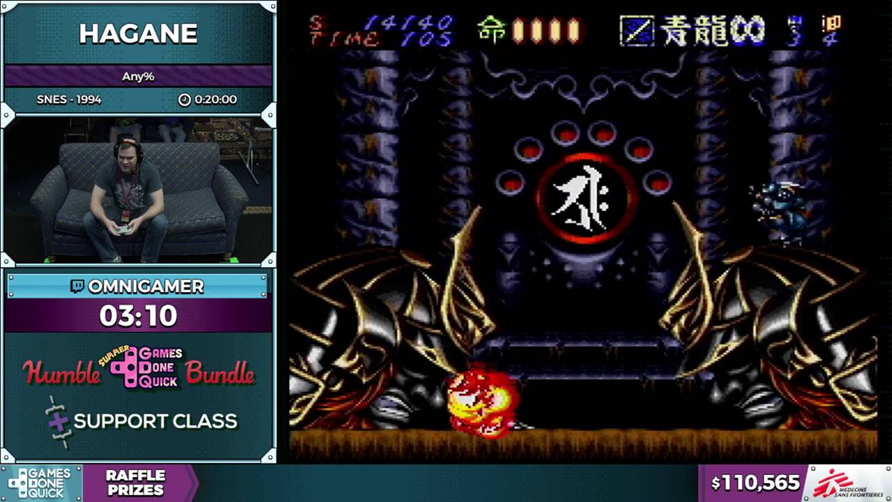 Hagane by Omnigamer in 0:15:31 - SGDQ2016 - Part 29