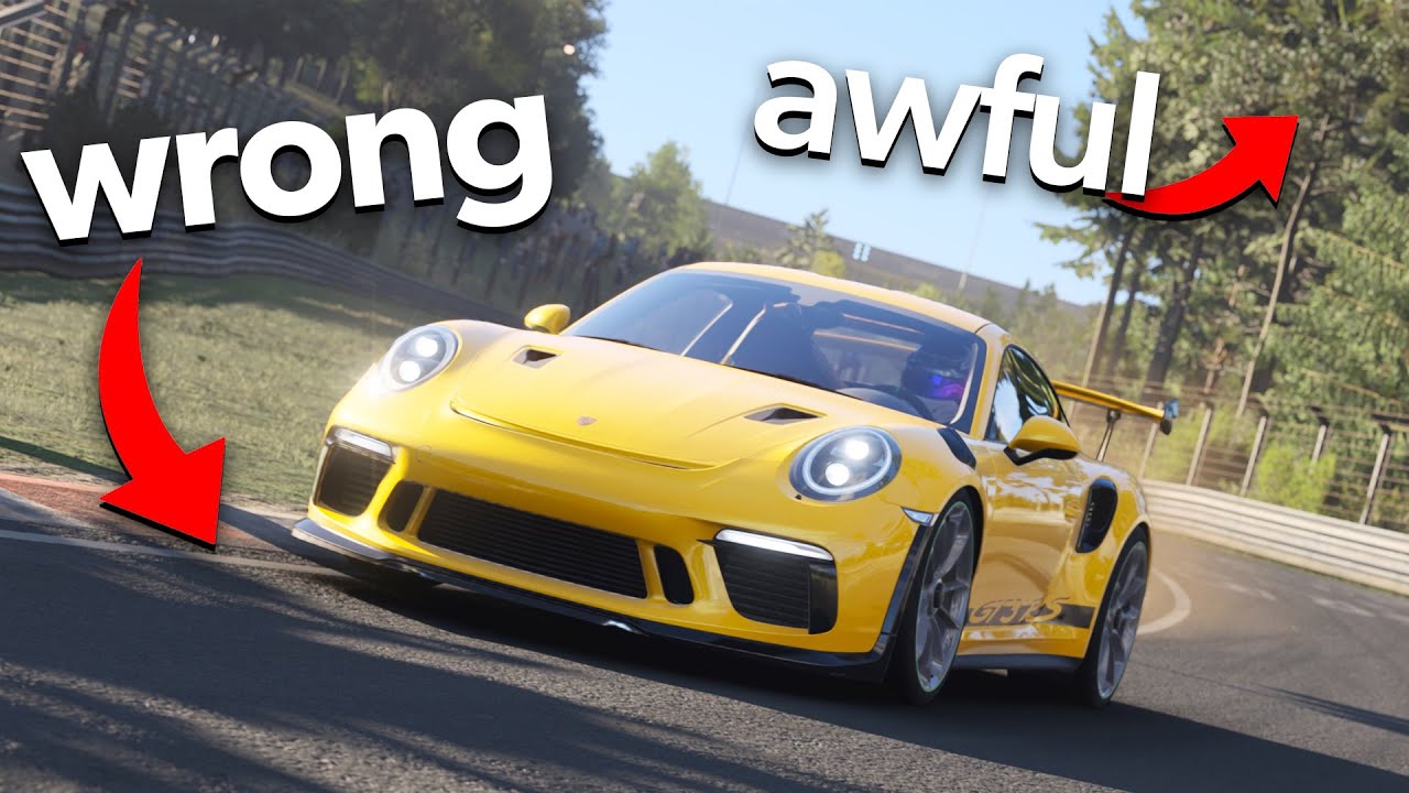 Forza Motorsport has the WORST Nordschleife in Sim Racing