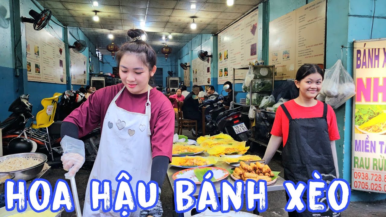 Hoa Hậu Bánh Xèo Vào Thay Hà Anh Bất Ngờ Khách Đông Nườm Nượp.