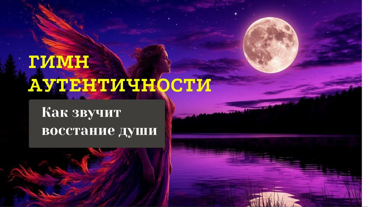 Гимн аутентичности. Как звучит восстание души. Анти-медитация для решившихся