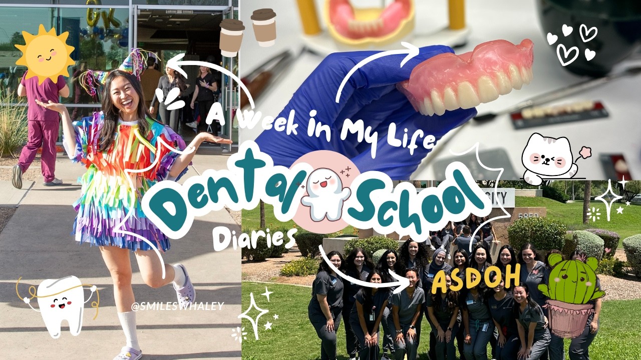 DENTAL SCHOOL DIARIES | a week in my life, sim clinic, relaxing weekend