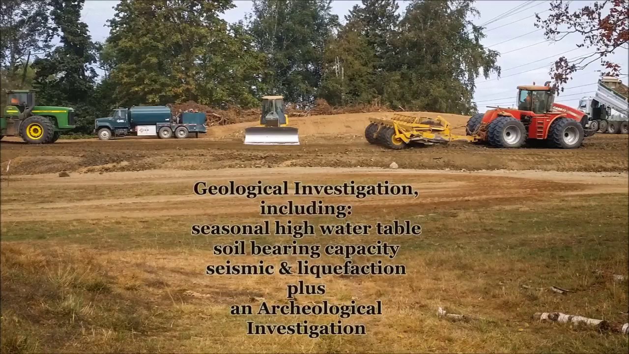 The Building of a Manure Lagoon (storage facility)